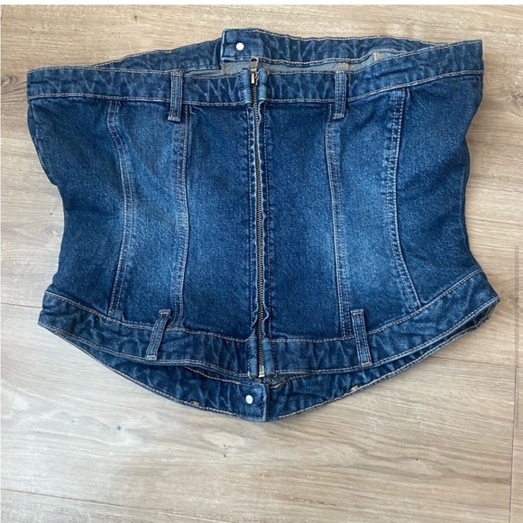 Zara denim corset top - Picture 5 of 5